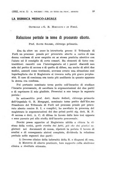 La clinica ostetrica rivista di ostetricia, ginecologia e pediatria. - A. 1, n. 1 (1899)-a. 40, n. 12 (dic. 1938)