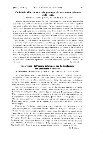 La clinica ostetrica rivista di ostetricia, ginecologia e pediatria. - A. 1, n. 1 (1899)-a. 40, n. 12 (dic. 1938)