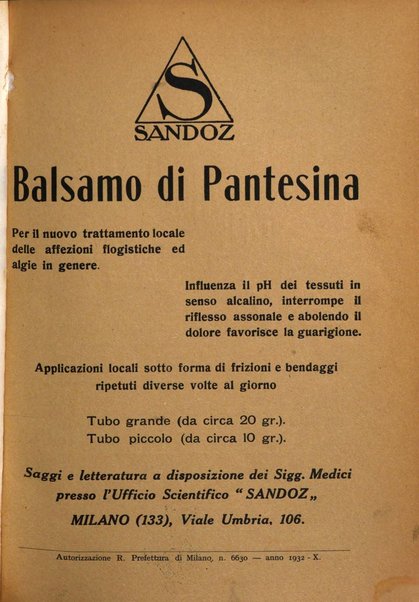 La clinica ostetrica rivista di ostetricia, ginecologia e pediatria. - A. 1, n. 1 (1899)-a. 40, n. 12 (dic. 1938)