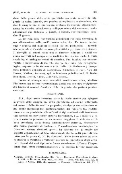 La clinica ostetrica rivista di ostetricia, ginecologia e pediatria. - A. 1, n. 1 (1899)-a. 40, n. 12 (dic. 1938)