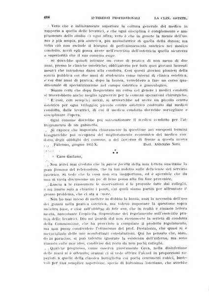 La clinica ostetrica rivista di ostetricia, ginecologia e pediatria. - A. 1, n. 1 (1899)-a. 40, n. 12 (dic. 1938)