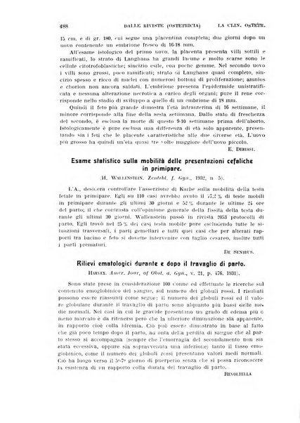 La clinica ostetrica rivista di ostetricia, ginecologia e pediatria. - A. 1, n. 1 (1899)-a. 40, n. 12 (dic. 1938)