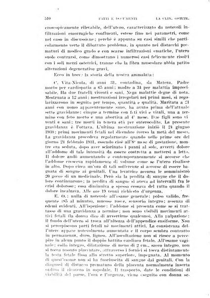 La clinica ostetrica rivista di ostetricia, ginecologia e pediatria. - A. 1, n. 1 (1899)-a. 40, n. 12 (dic. 1938)