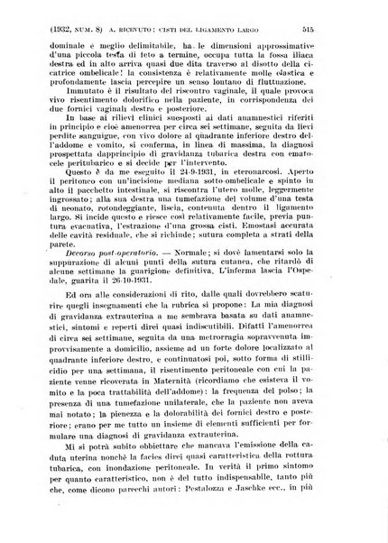 La clinica ostetrica rivista di ostetricia, ginecologia e pediatria. - A. 1, n. 1 (1899)-a. 40, n. 12 (dic. 1938)