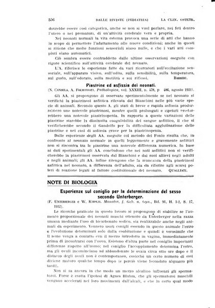 La clinica ostetrica rivista di ostetricia, ginecologia e pediatria. - A. 1, n. 1 (1899)-a. 40, n. 12 (dic. 1938)