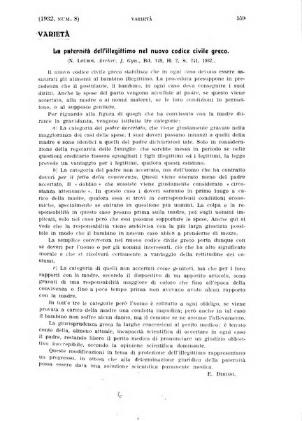 La clinica ostetrica rivista di ostetricia, ginecologia e pediatria. - A. 1, n. 1 (1899)-a. 40, n. 12 (dic. 1938)