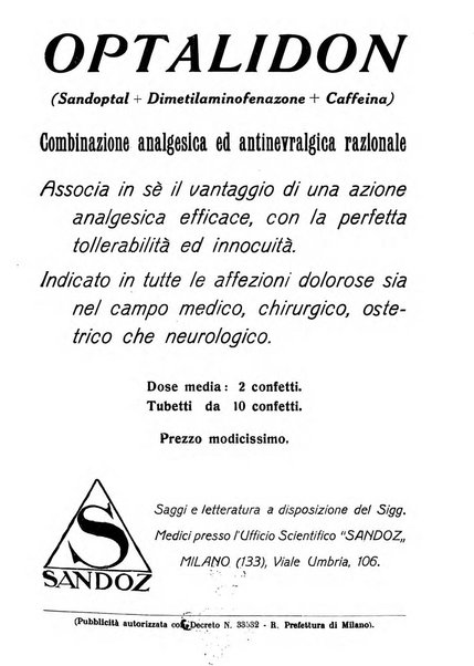 La clinica ostetrica rivista di ostetricia, ginecologia e pediatria. - A. 1, n. 1 (1899)-a. 40, n. 12 (dic. 1938)