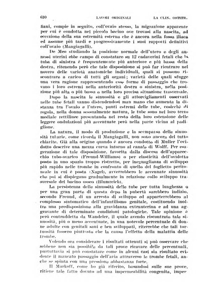 La clinica ostetrica rivista di ostetricia, ginecologia e pediatria. - A. 1, n. 1 (1899)-a. 40, n. 12 (dic. 1938)