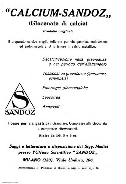 La clinica ostetrica rivista di ostetricia, ginecologia e pediatria. - A. 1, n. 1 (1899)-a. 40, n. 12 (dic. 1938)