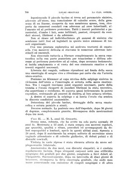 La clinica ostetrica rivista di ostetricia, ginecologia e pediatria. - A. 1, n. 1 (1899)-a. 40, n. 12 (dic. 1938)