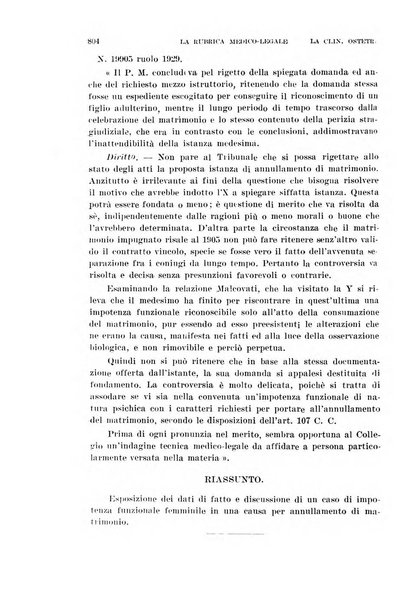 La clinica ostetrica rivista di ostetricia, ginecologia e pediatria. - A. 1, n. 1 (1899)-a. 40, n. 12 (dic. 1938)