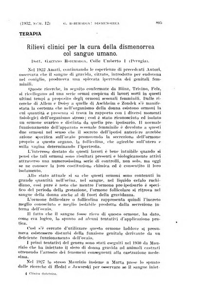 La clinica ostetrica rivista di ostetricia, ginecologia e pediatria. - A. 1, n. 1 (1899)-a. 40, n. 12 (dic. 1938)