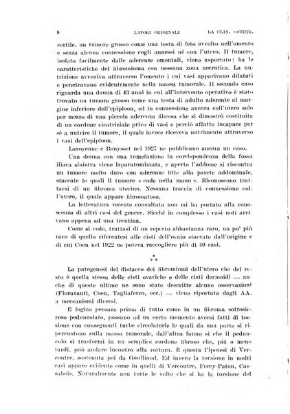 La clinica ostetrica rivista di ostetricia, ginecologia e pediatria. - A. 1, n. 1 (1899)-a. 40, n. 12 (dic. 1938)