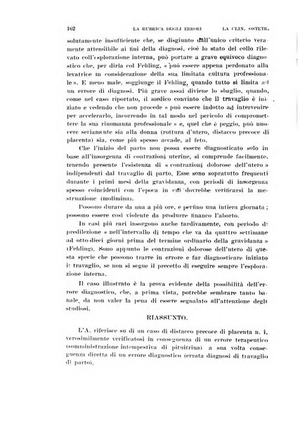 La clinica ostetrica rivista di ostetricia, ginecologia e pediatria. - A. 1, n. 1 (1899)-a. 40, n. 12 (dic. 1938)