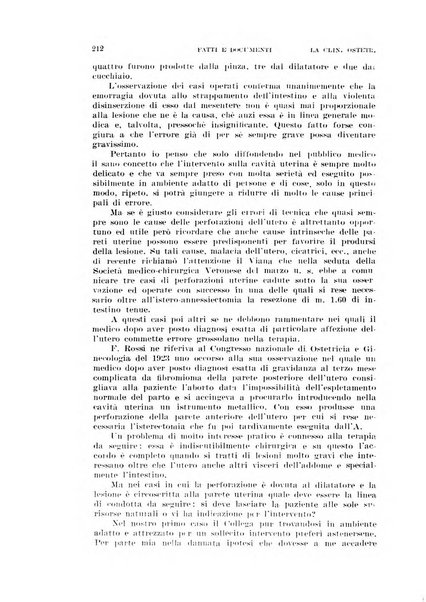 La clinica ostetrica rivista di ostetricia, ginecologia e pediatria. - A. 1, n. 1 (1899)-a. 40, n. 12 (dic. 1938)