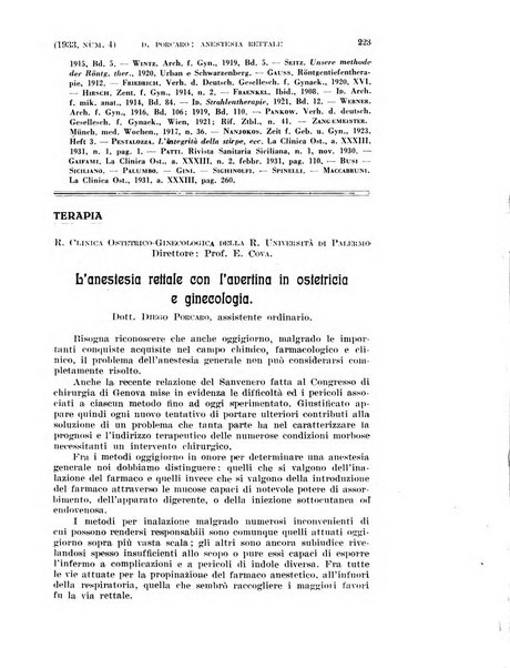 La clinica ostetrica rivista di ostetricia, ginecologia e pediatria. - A. 1, n. 1 (1899)-a. 40, n. 12 (dic. 1938)