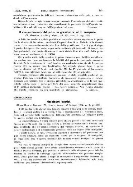 La clinica ostetrica rivista di ostetricia, ginecologia e pediatria. - A. 1, n. 1 (1899)-a. 40, n. 12 (dic. 1938)