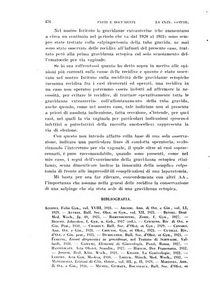 La clinica ostetrica rivista di ostetricia, ginecologia e pediatria. - A. 1, n. 1 (1899)-a. 40, n. 12 (dic. 1938)