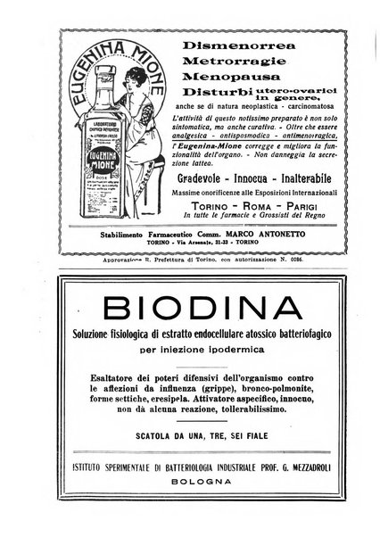 La clinica ostetrica rivista di ostetricia, ginecologia e pediatria. - A. 1, n. 1 (1899)-a. 40, n. 12 (dic. 1938)