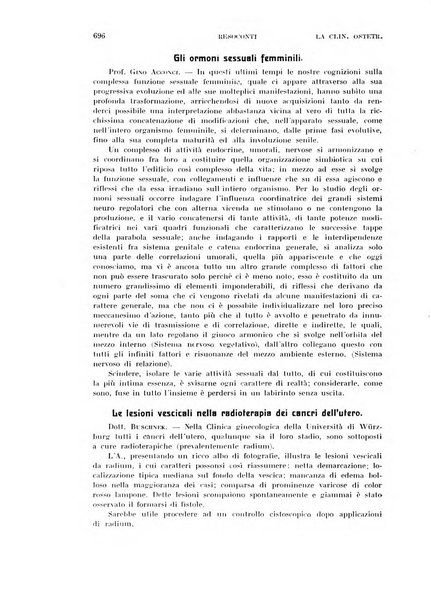 La clinica ostetrica rivista di ostetricia, ginecologia e pediatria. - A. 1, n. 1 (1899)-a. 40, n. 12 (dic. 1938)