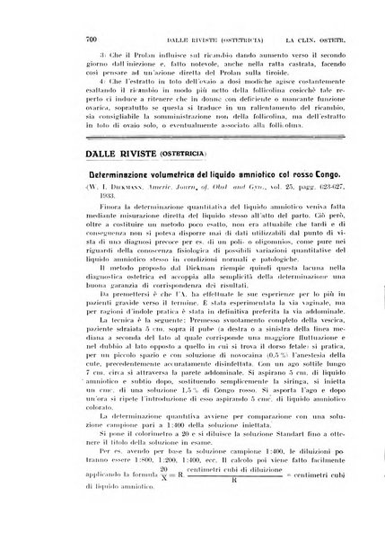 La clinica ostetrica rivista di ostetricia, ginecologia e pediatria. - A. 1, n. 1 (1899)-a. 40, n. 12 (dic. 1938)