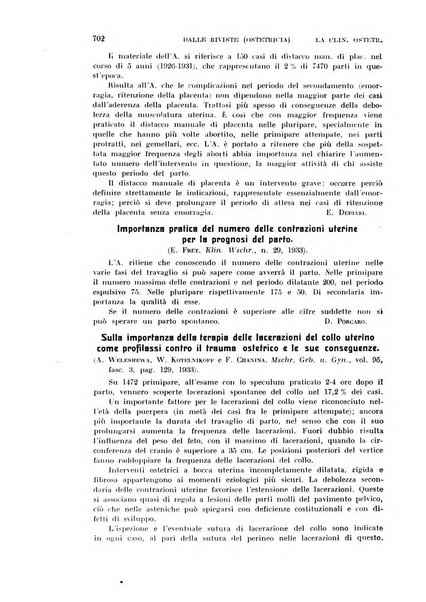 La clinica ostetrica rivista di ostetricia, ginecologia e pediatria. - A. 1, n. 1 (1899)-a. 40, n. 12 (dic. 1938)