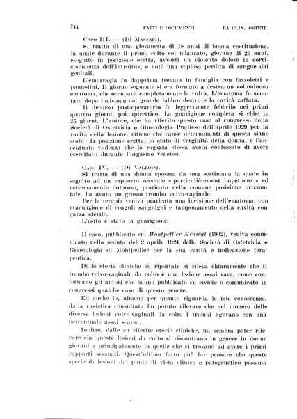 La clinica ostetrica rivista di ostetricia, ginecologia e pediatria. - A. 1, n. 1 (1899)-a. 40, n. 12 (dic. 1938)