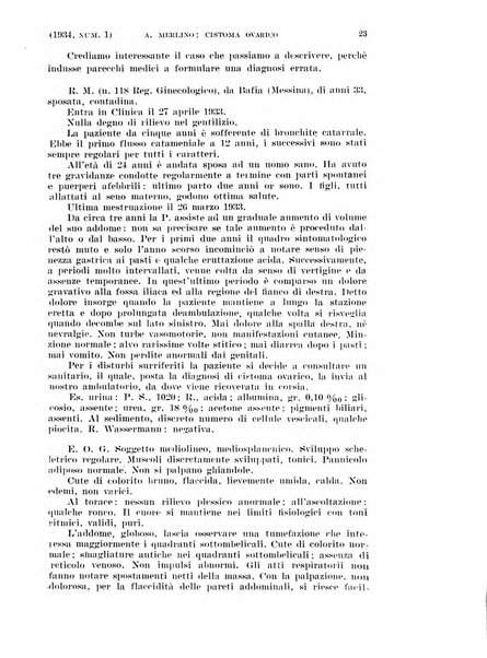 La clinica ostetrica rivista di ostetricia, ginecologia e pediatria. - A. 1, n. 1 (1899)-a. 40, n. 12 (dic. 1938)