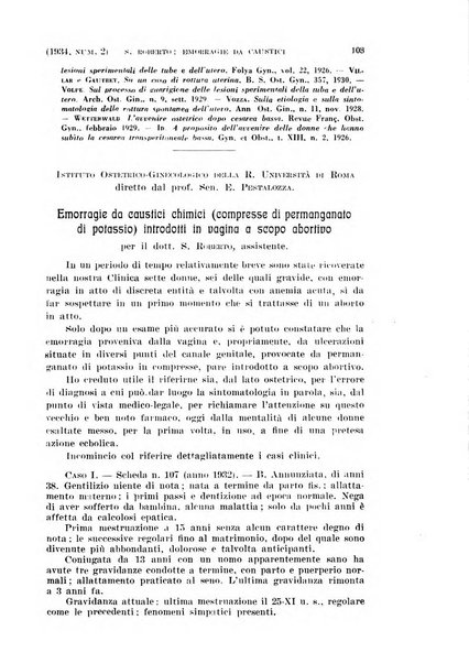 La clinica ostetrica rivista di ostetricia, ginecologia e pediatria. - A. 1, n. 1 (1899)-a. 40, n. 12 (dic. 1938)