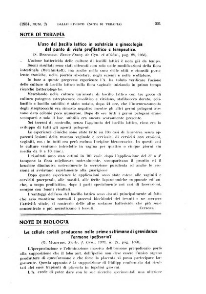 La clinica ostetrica rivista di ostetricia, ginecologia e pediatria. - A. 1, n. 1 (1899)-a. 40, n. 12 (dic. 1938)