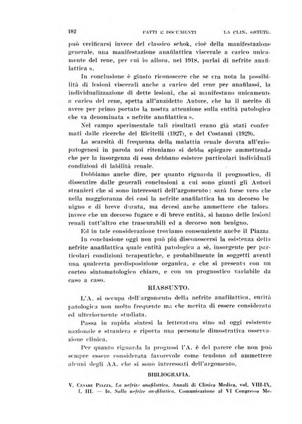 La clinica ostetrica rivista di ostetricia, ginecologia e pediatria. - A. 1, n. 1 (1899)-a. 40, n. 12 (dic. 1938)