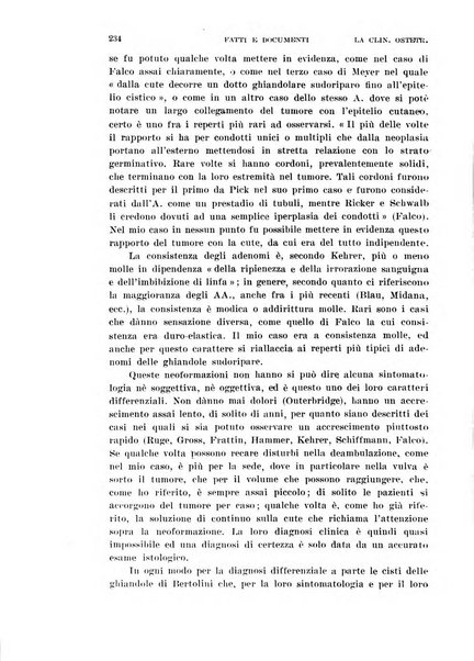 La clinica ostetrica rivista di ostetricia, ginecologia e pediatria. - A. 1, n. 1 (1899)-a. 40, n. 12 (dic. 1938)