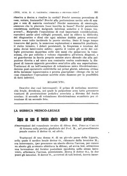 La clinica ostetrica rivista di ostetricia, ginecologia e pediatria. - A. 1, n. 1 (1899)-a. 40, n. 12 (dic. 1938)