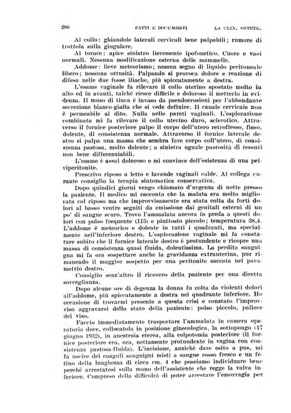 La clinica ostetrica rivista di ostetricia, ginecologia e pediatria. - A. 1, n. 1 (1899)-a. 40, n. 12 (dic. 1938)