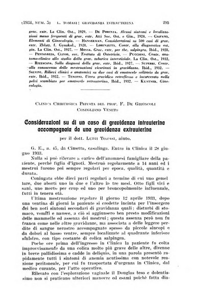 La clinica ostetrica rivista di ostetricia, ginecologia e pediatria. - A. 1, n. 1 (1899)-a. 40, n. 12 (dic. 1938)