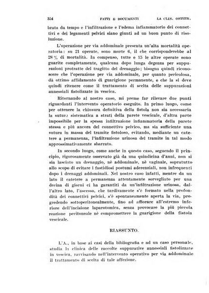 La clinica ostetrica rivista di ostetricia, ginecologia e pediatria. - A. 1, n. 1 (1899)-a. 40, n. 12 (dic. 1938)