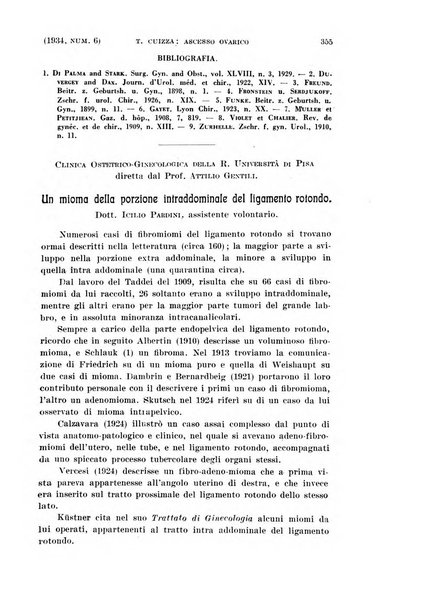 La clinica ostetrica rivista di ostetricia, ginecologia e pediatria. - A. 1, n. 1 (1899)-a. 40, n. 12 (dic. 1938)