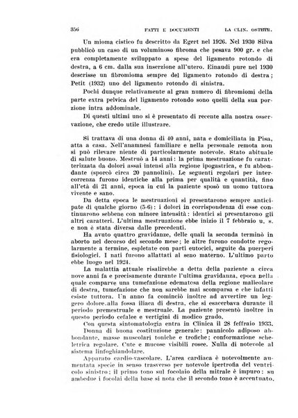 La clinica ostetrica rivista di ostetricia, ginecologia e pediatria. - A. 1, n. 1 (1899)-a. 40, n. 12 (dic. 1938)