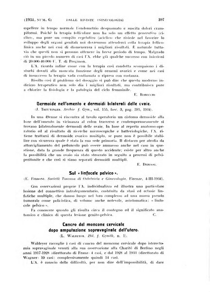 La clinica ostetrica rivista di ostetricia, ginecologia e pediatria. - A. 1, n. 1 (1899)-a. 40, n. 12 (dic. 1938)