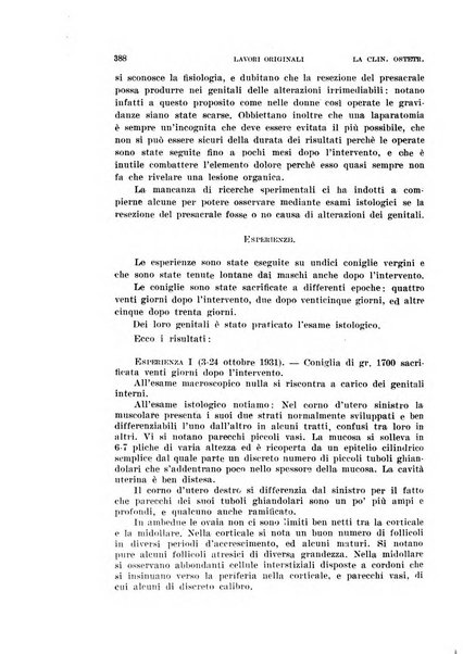 La clinica ostetrica rivista di ostetricia, ginecologia e pediatria. - A. 1, n. 1 (1899)-a. 40, n. 12 (dic. 1938)