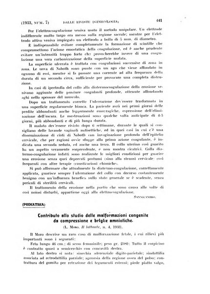 La clinica ostetrica rivista di ostetricia, ginecologia e pediatria. - A. 1, n. 1 (1899)-a. 40, n. 12 (dic. 1938)