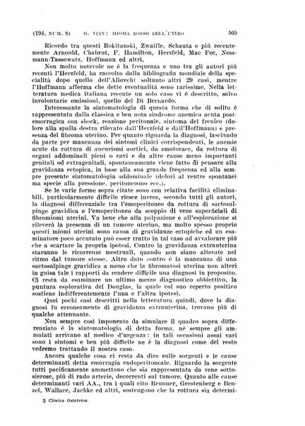 La clinica ostetrica rivista di ostetricia, ginecologia e pediatria. - A. 1, n. 1 (1899)-a. 40, n. 12 (dic. 1938)