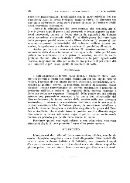 La clinica ostetrica rivista di ostetricia, ginecologia e pediatria. - A. 1, n. 1 (1899)-a. 40, n. 12 (dic. 1938)