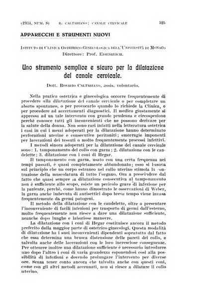 La clinica ostetrica rivista di ostetricia, ginecologia e pediatria. - A. 1, n. 1 (1899)-a. 40, n. 12 (dic. 1938)