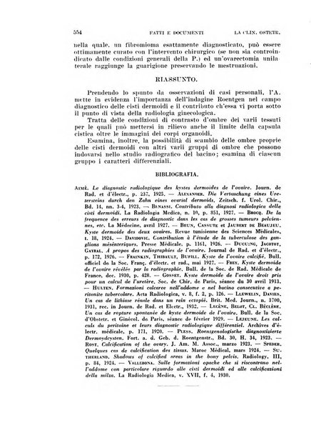 La clinica ostetrica rivista di ostetricia, ginecologia e pediatria. - A. 1, n. 1 (1899)-a. 40, n. 12 (dic. 1938)