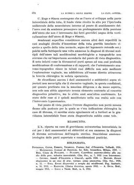 La clinica ostetrica rivista di ostetricia, ginecologia e pediatria. - A. 1, n. 1 (1899)-a. 40, n. 12 (dic. 1938)