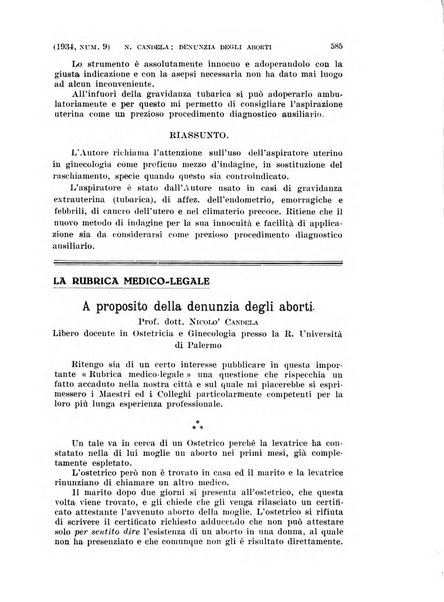 La clinica ostetrica rivista di ostetricia, ginecologia e pediatria. - A. 1, n. 1 (1899)-a. 40, n. 12 (dic. 1938)