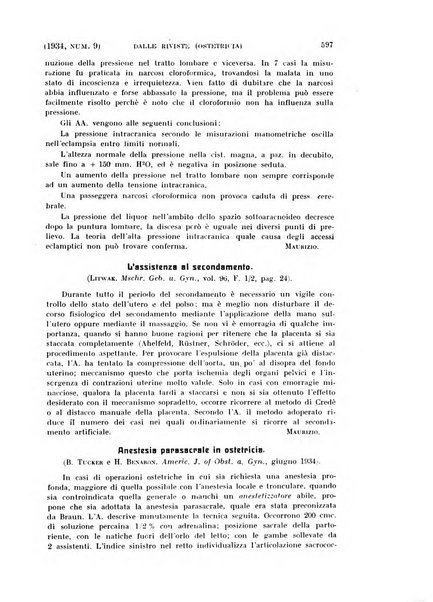 La clinica ostetrica rivista di ostetricia, ginecologia e pediatria. - A. 1, n. 1 (1899)-a. 40, n. 12 (dic. 1938)