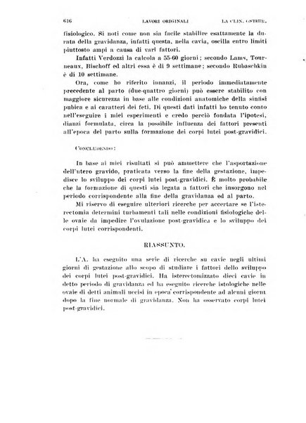 La clinica ostetrica rivista di ostetricia, ginecologia e pediatria. - A. 1, n. 1 (1899)-a. 40, n. 12 (dic. 1938)