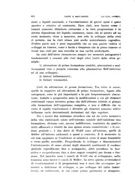 La clinica ostetrica rivista di ostetricia, ginecologia e pediatria. - A. 1, n. 1 (1899)-a. 40, n. 12 (dic. 1938)